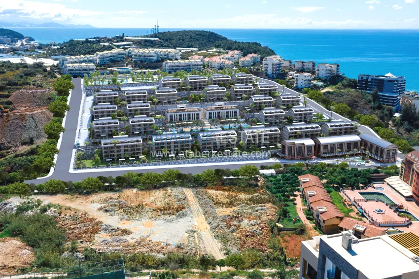 New investment project of a luxurious residential complex in Konakli 3