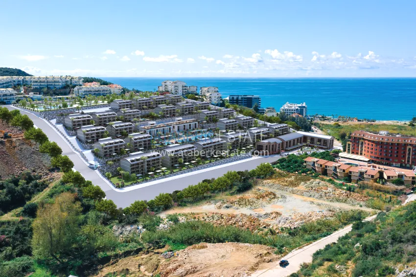New investment project of a luxurious residential complex in Konakli 4