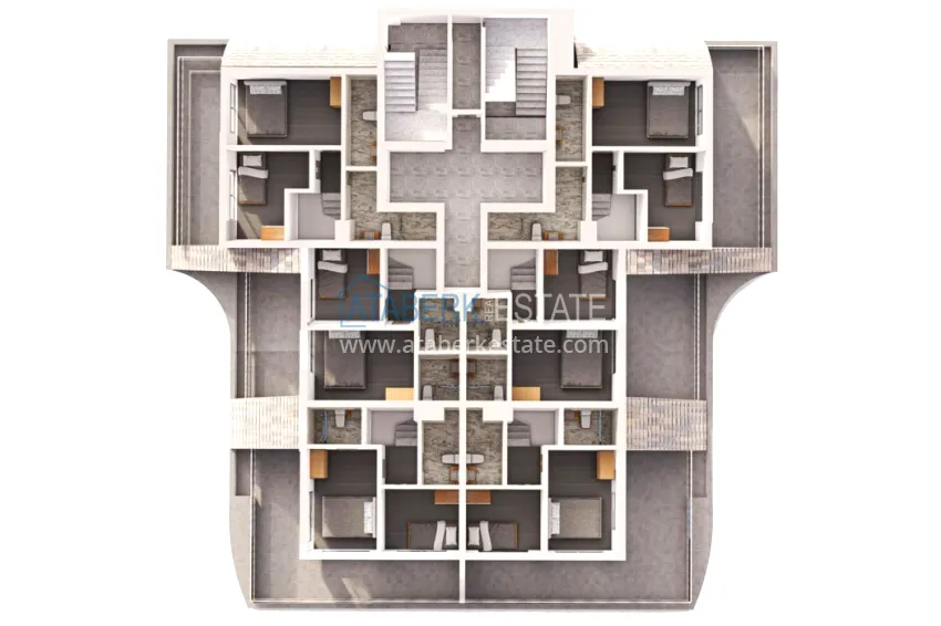 Buy cheap Investment-profitable project of a residential complex in Mahmutlar 5
