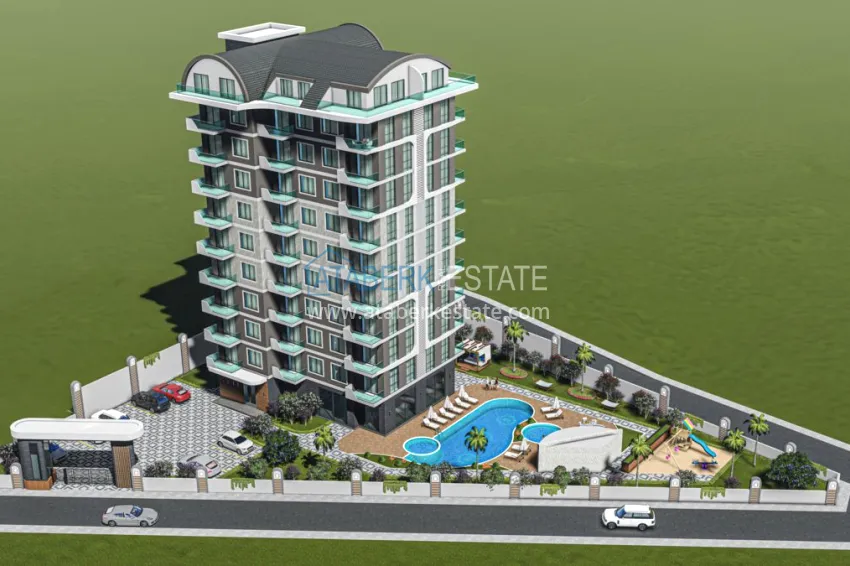 Investment-profitable project of a residential complex in Mahmutlar 1