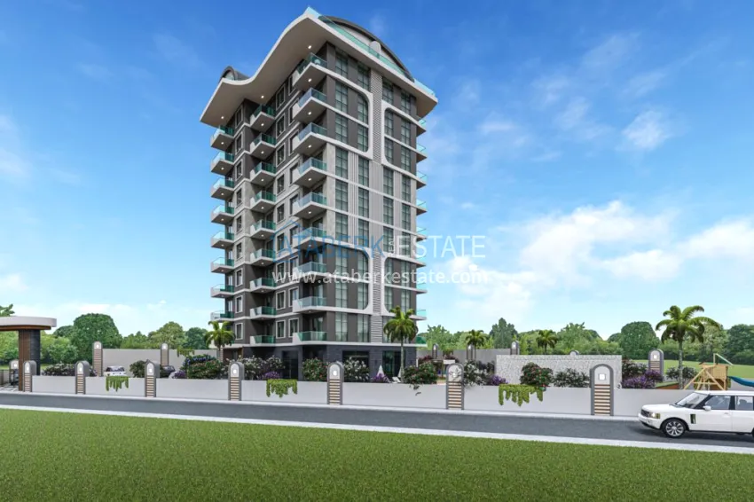 Investment-profitable project of a residential complex in Mahmutlar 2