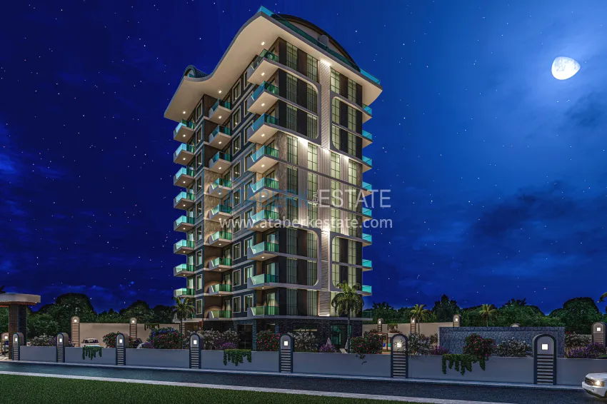 Investment-profitable project of a residential complex in Mahmutlar 3