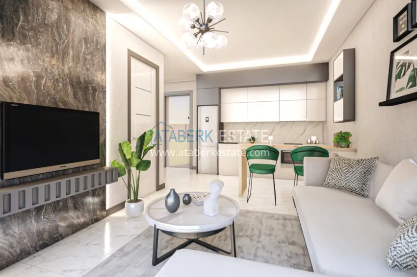 Purchase Investment-profitable project of a residential complex in Mahmutlar 1
