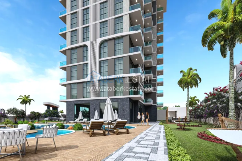 Investment-profitable project of a residential complex in Mahmutlar 7