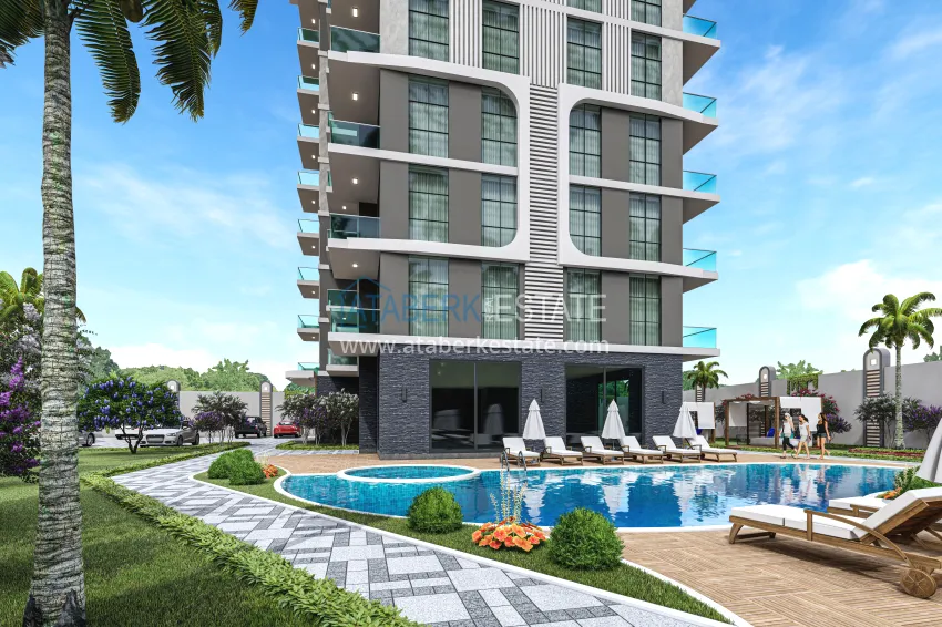 Investment-profitable project of a residential complex in Mahmutlar 8
