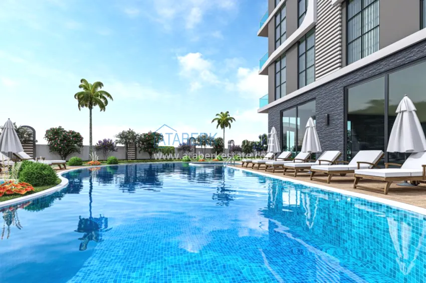 Investment-profitable project of a residential complex in Mahmutlar 9