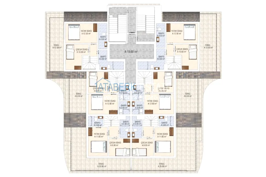 Buy cheap Investment-profitable project of a residential complex in Mahmutlar 9