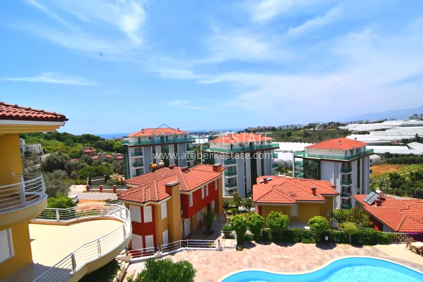 Purchase Villa in Kargicak view with furniture in a cottage complex 22 