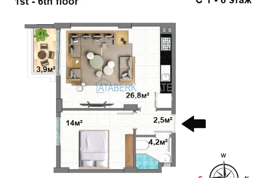 Buy cheap Apartments at affordable prices from the developer in Mahmutlar 10