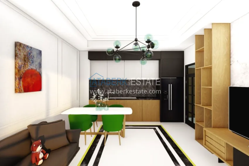 Purchase Apartments at affordable prices from the developer in Mahmutlar 3