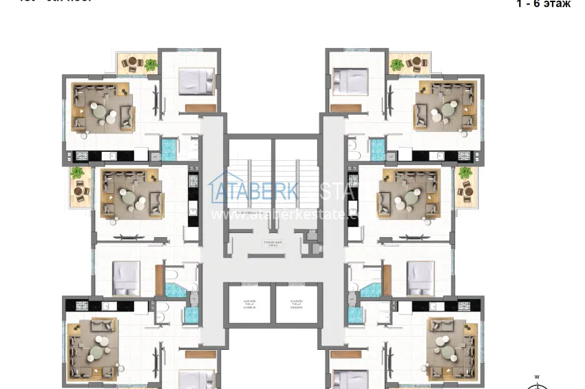Buy cheap Apartments at affordable prices from the developer in Mahmutlar 2