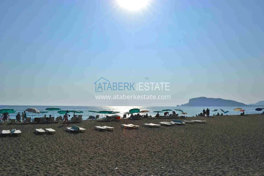 Apartment for rent in Tosmur with modern furniture, first coastline 19