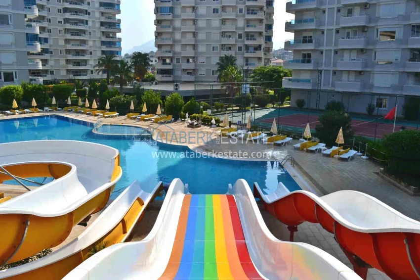 Apartment for rent in Tosmur with modern furniture, first coastline 8