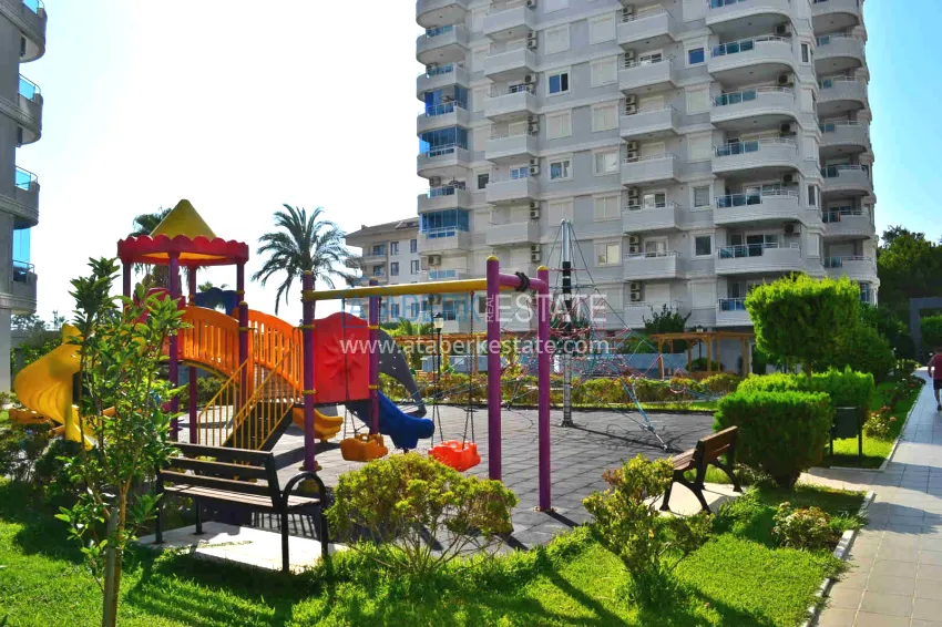 Apartment for rent in Tosmur with modern furniture, first coastline 10