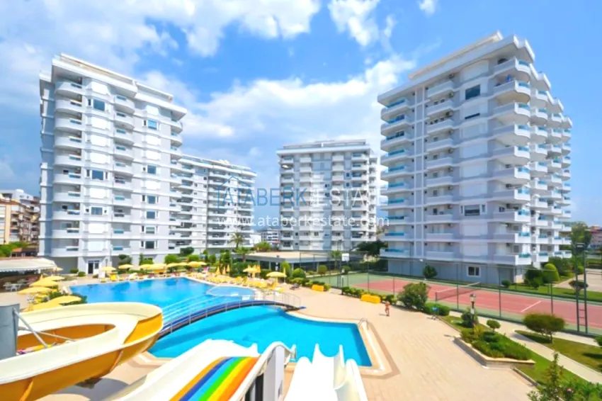Apartment for rent in Tosmur with modern furniture, first coastline 1