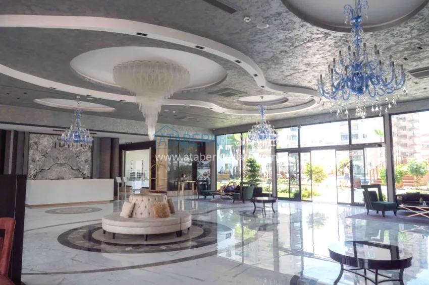 One-bedroom apartment for rent in Mahmutlar in the elite complex No. A20 20