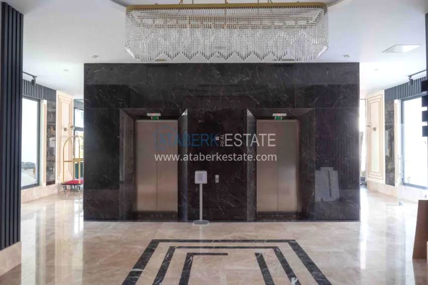 One-bedroom apartment for rent in Mahmutlar in the elite complex No. A20 28