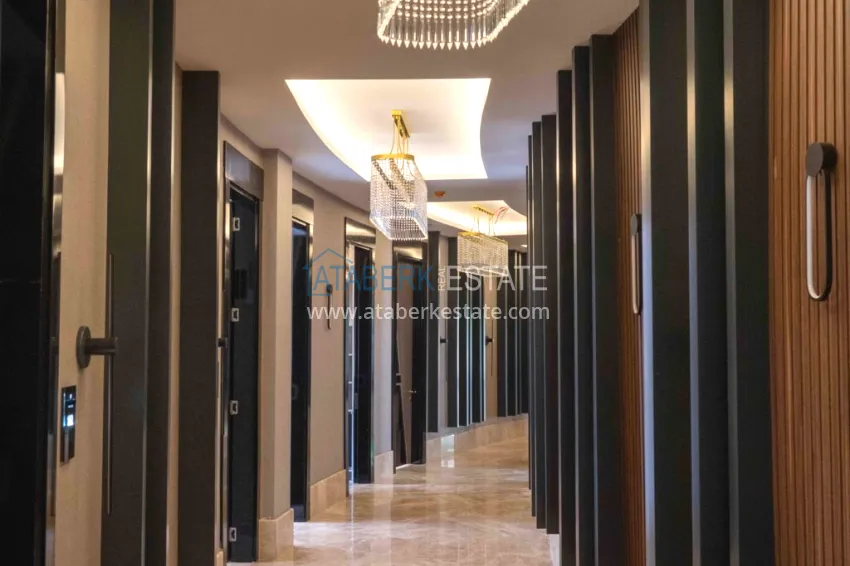 One-bedroom apartment for rent in Mahmutlar in the elite complex No. A20 33