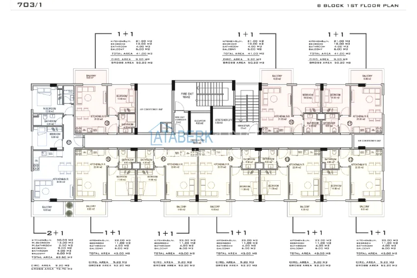 Buy cheap Modern residential complex in Demirtas, Alanya — apartments from the developer with 2-year installments 11