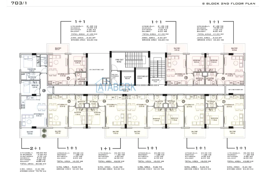 Buy cheap Modern residential complex in Demirtas, Alanya — apartments from the developer with 2-year installments 12