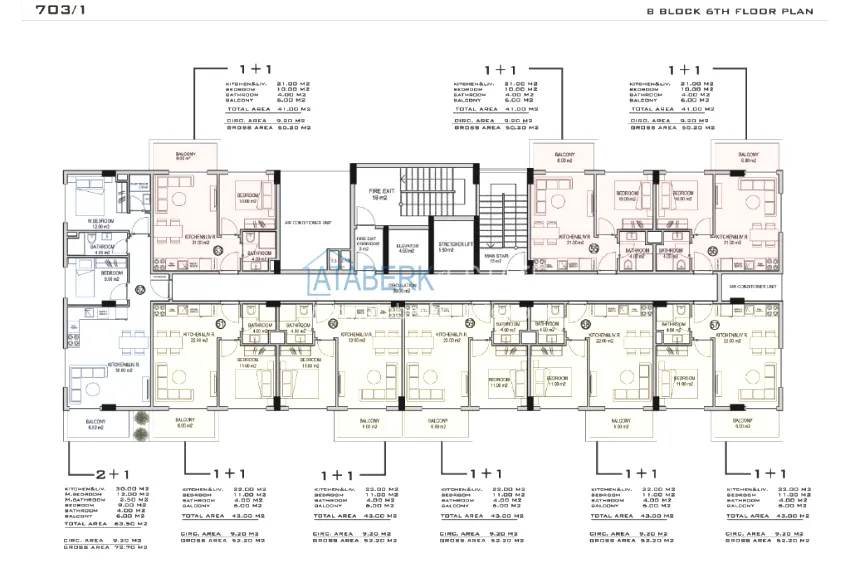 Buy cheap Modern residential complex in Demirtas, Alanya — apartments from the developer with 2-year installments 16
