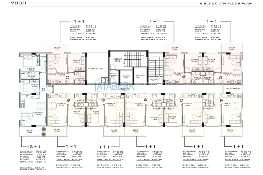 Buy cheap Modern residential complex in Demirtas, Alanya — apartments from the developer with 2-year installments 17