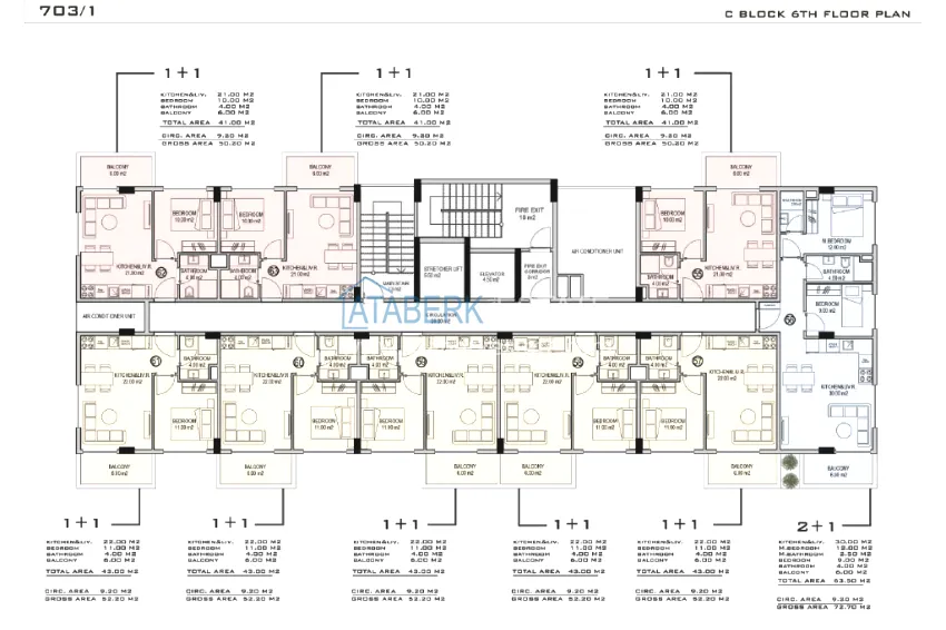 Buy cheap Modern residential complex in Demirtas, Alanya — apartments from the developer with 2-year installments 26