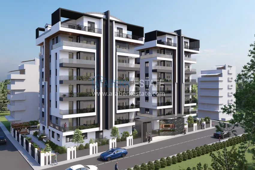 New investment-attractive project of a residential complex in Antalya - Muratpasha 1