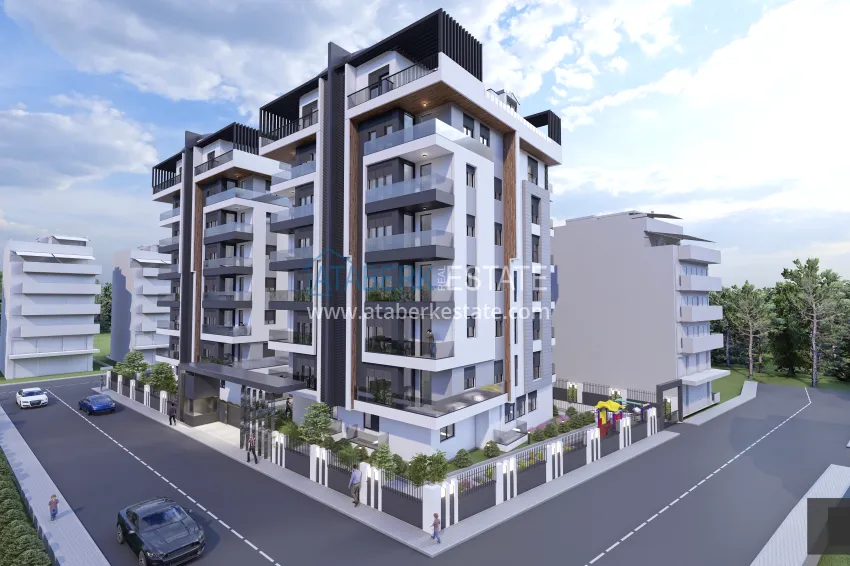 New investment-attractive project of a residential complex in Antalya - Muratpasha 2