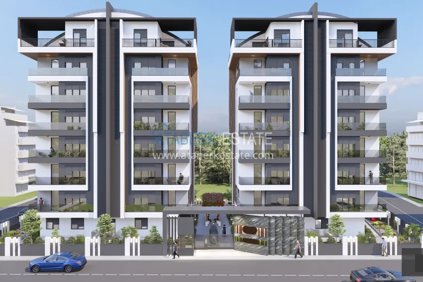New investment-attractive project of a residential complex in Antalya - Muratpasha 3
