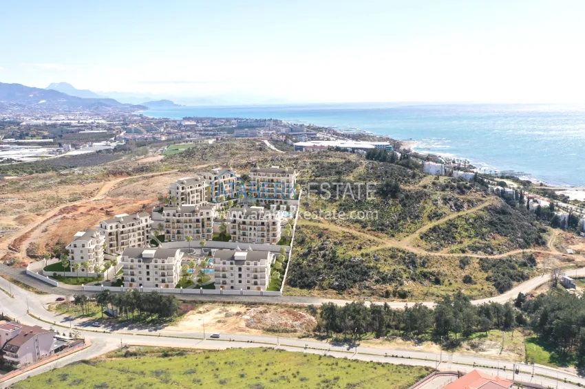 A unique project of a residential complex in the area of Turkler - Alanya 2