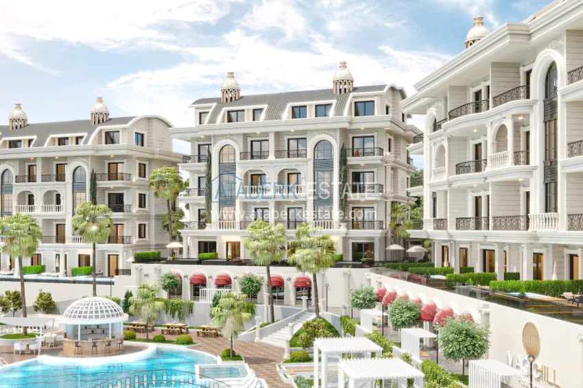 A unique project of a residential complex in the area of Turkler - Alanya 13