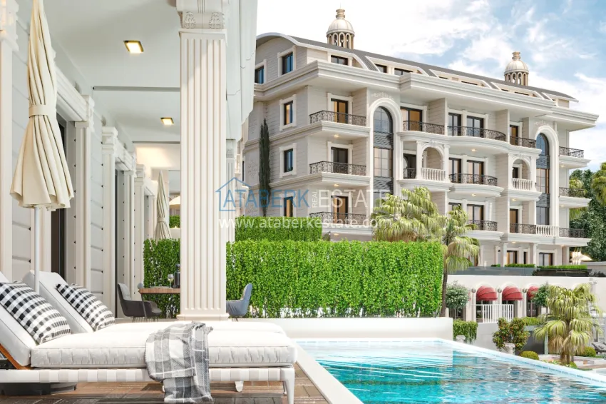 A unique project of a residential complex in the area of Turkler - Alanya 17