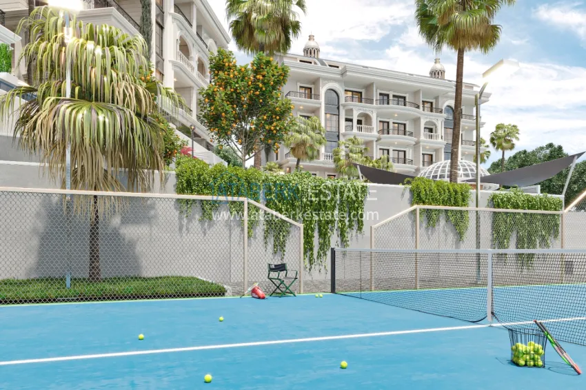 A unique project of a residential complex in the area of Turkler - Alanya 20