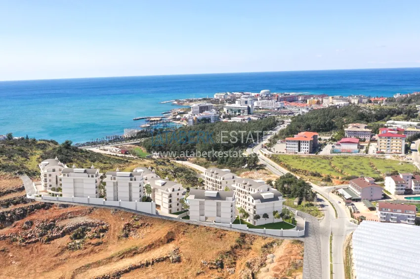 A unique project of a residential complex in the area of Turkler - Alanya 5