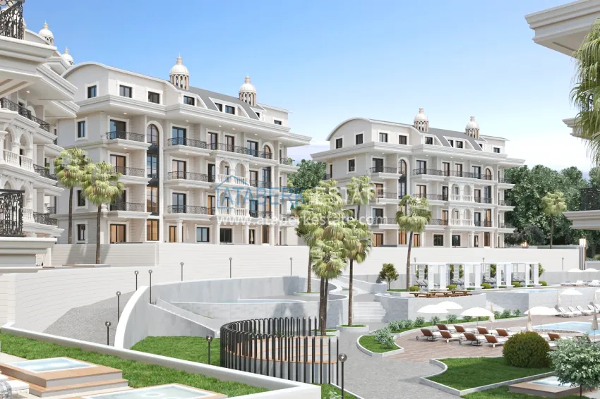 A unique project of a residential complex in the area of Turkler - Alanya 23