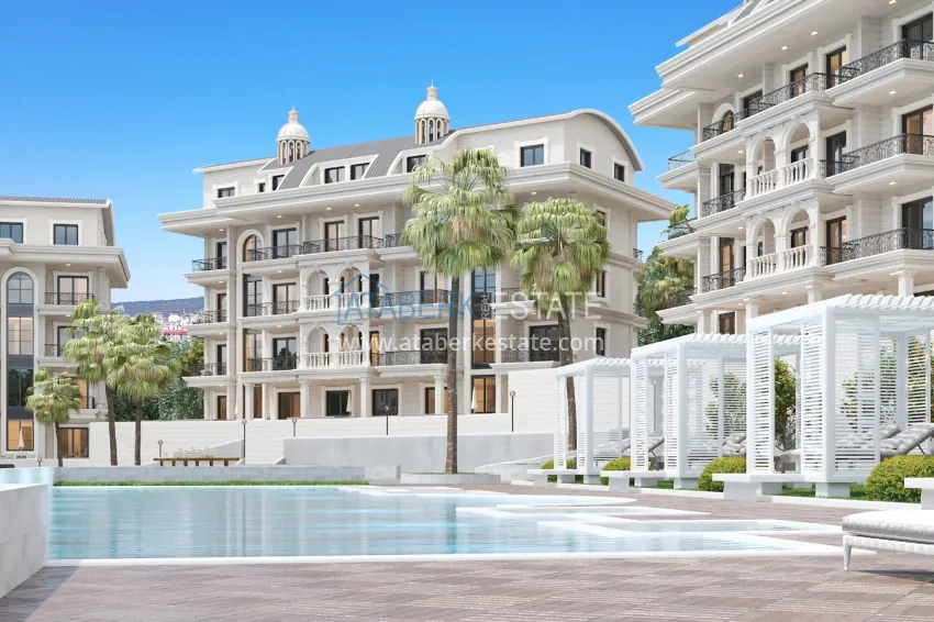 A unique project of a residential complex in the area of Turkler - Alanya 24