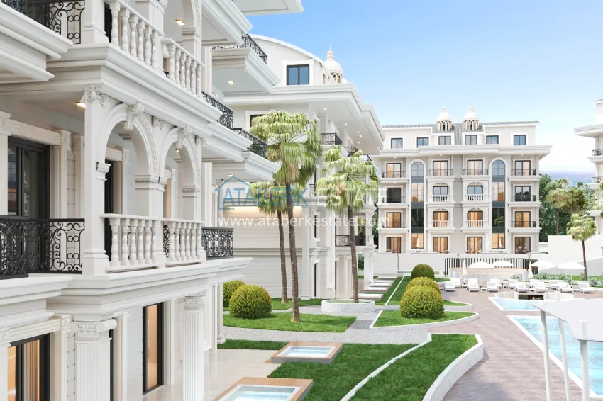 A unique project of a residential complex in the area of Turkler - Alanya 28
