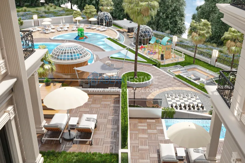 A unique project of a residential complex in the area of Turkler - Alanya 29