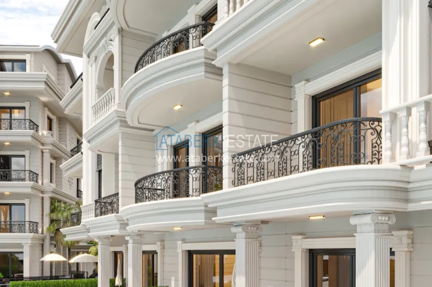 A unique project of a residential complex in the area of Turkler - Alanya 30