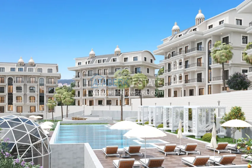 A unique project of a residential complex in the area of Turkler - Alanya 8