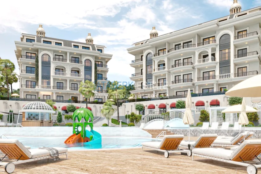 A unique project of a residential complex in the area of Turkler - Alanya 11
