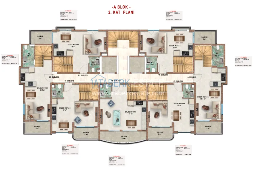 Buy cheap A unique project of a residential complex in the area of Turkler - Alanya 4