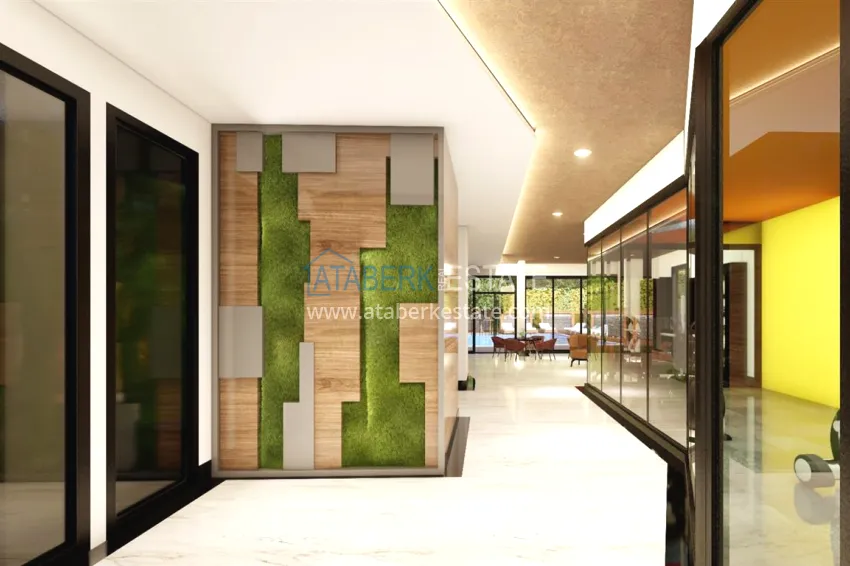 Apartments in the center of Alanya - Keykubat beach area in a new residential complex 12