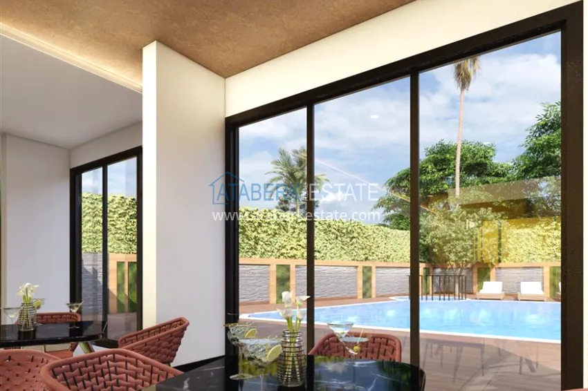Apartments in the center of Alanya - Keykubat beach area in a new residential complex 13