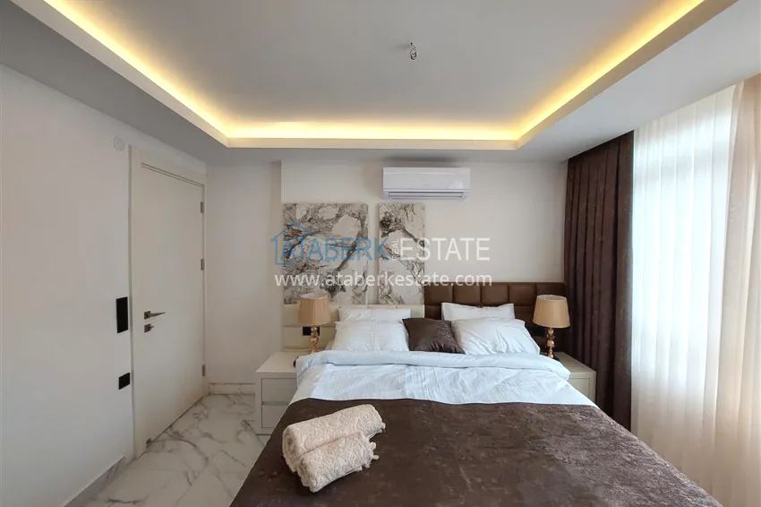 Purchase Apartments in the center of Alanya - Keykubat beach area in a new residential complex 28
