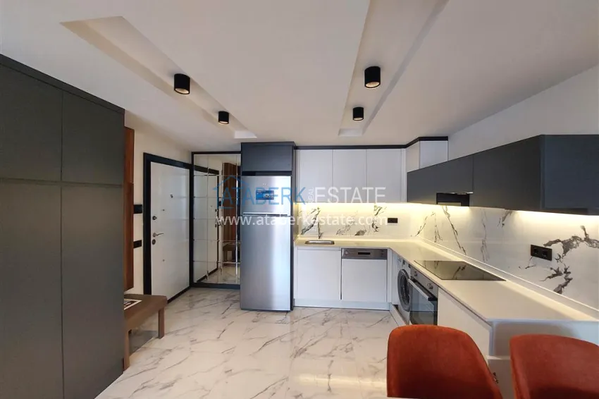 Purchase Apartments in the center of Alanya - Keykubat beach area in a new residential complex 1