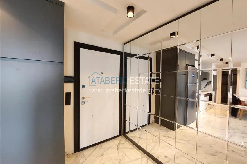 Purchase Apartments in the center of Alanya - Keykubat beach area in a new residential complex 17