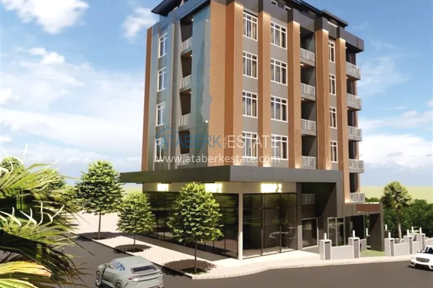 Apartments in the center of Alanya - Keykubat beach area in a new residential complex 3