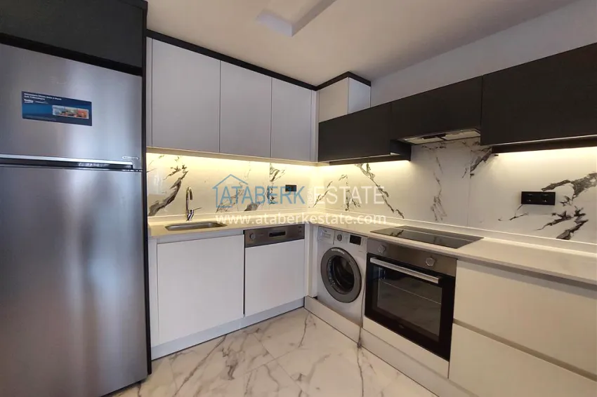 Purchase Apartments in the center of Alanya - Keykubat beach area in a new residential complex 14